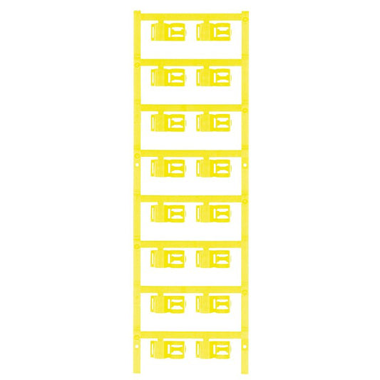 1025230000 - Yellow Slim Fix Clip for 3.5-7mm Cables, 12x12.5mm  (Pack of 80)