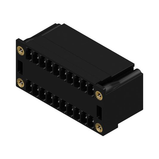 1973660000 - 3.81mm Pitch 20-Pole THT Male Connector with Black Finish  (Pack of 24)