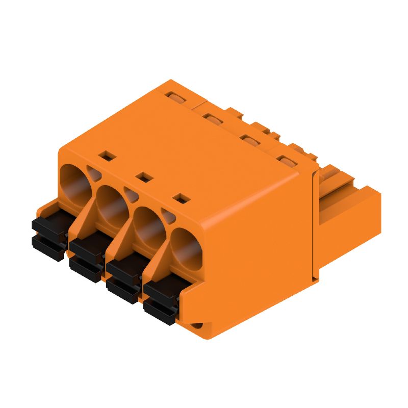 1017880000 - 5mm Pitch Female PCB Connector with 180° Angle, 4 Poles  (Pack of 90)