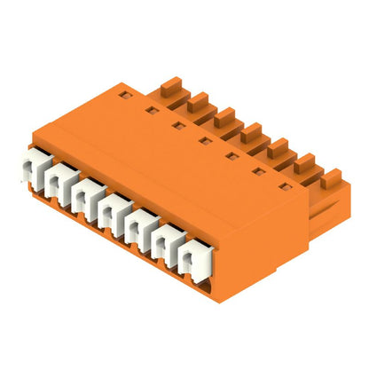 1969140000 - 3.81mm Female PCB Connector with 7 Poles, 180° Push In  (Pack of 50)