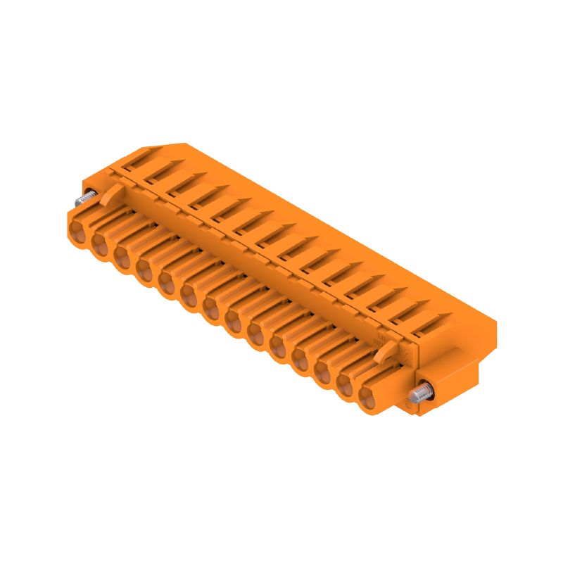 1950430000 - 5.08mm 14-Pole Female Connector, 270° Angle, 400V, 23A  (Pack of 18)