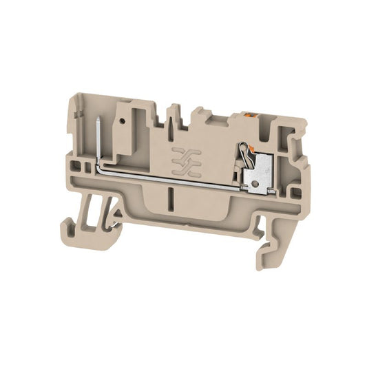 2482160000 - 1.5 FT Push-In Terminal, 1.5mm², 17.5A, Dark Beige  (Pack of 50)