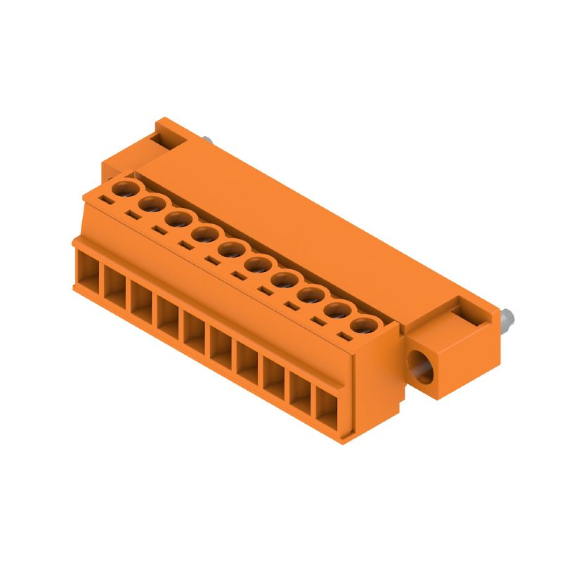 1970410000 - 3.81mm Male Plug Connector, 10 Poles, 180° Clamping  (Pack of 50)