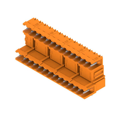1725290000 - 5.08mm Male Header Connector with 28 Poles and 90° Elbow  (Pack of 10)