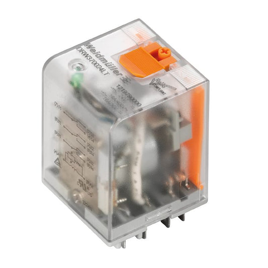 1220140000 - 12V DC Relay with 2 NO Contacts & Test Button  (Pack of 10)