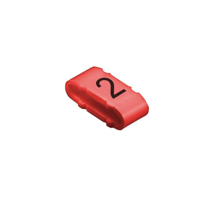1733651509 - Red Soft PVC Cable Markers, 10-317mm, RoHS Compliant  (Pack of 100)