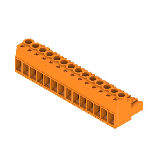 1943700000 - 14-Pole 5.08mm Female PCB Connector, 180-Degree Configuration  (Pack of 24)