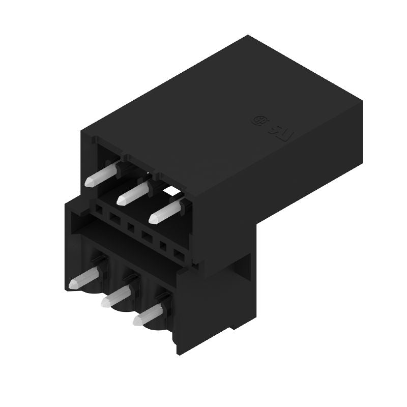 1882700000 - 5.00mm 6-Pole Male PCB Connector, 3.2mm Pins, Tinned Black  (Pack of 50)