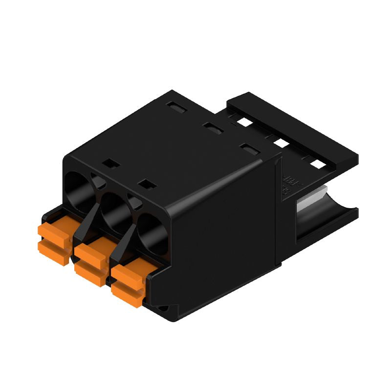 1335570000 - 5.08mm 3-Pole Male PCB Connector, 180° Push-In Design  (Pack of 120)