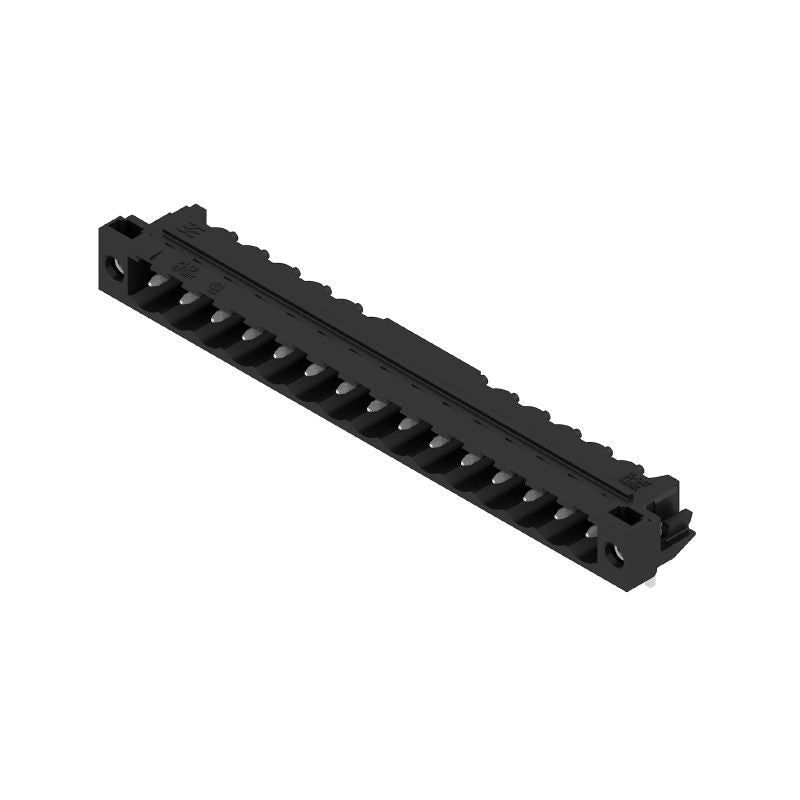 1840480000 - 15-Pole 5.00mm PCB Plug Connector with Solder Flange  (Pack of 18)