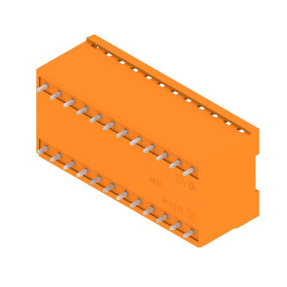 1614910000 - 5mm 24-Pole PCB Connector, THT Solder, 180-Degree Angle  (Pack of 10)