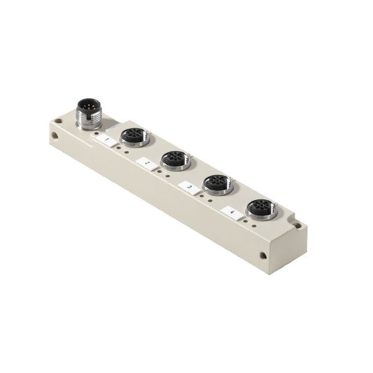 1267330000 - M12 4-Pole Connector, -20 to 80°C with LED Function