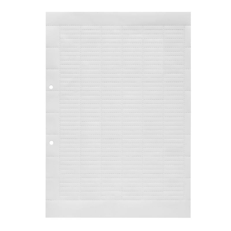 1607720000 - 240 White Paper Terminal Markers, 30x6.3 mm, ROHS Compliant  (Pack of 10)