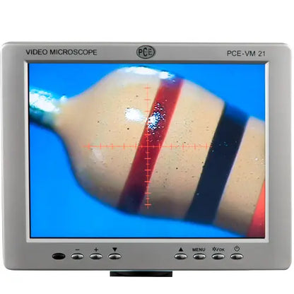 PCE-VM 21 - 10-75x Inspection Camera with LCD for Electronics & Medical Use