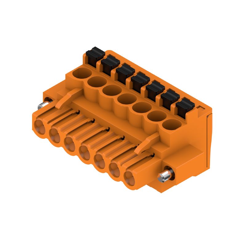 1002140000 - 5.08mm Female PCB Connector, 7 Poles, 90° Angle  (Pack of 36)