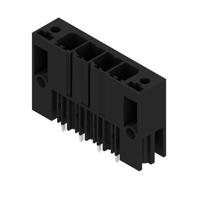 1930840000 - 7.62mm Male PCB Connector with 180° Flange, 4 Poles  (Pack of 36)