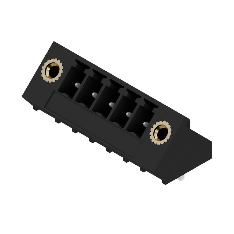 1978110000 - 3.81mm 5-Pole PCB Connector with Solder Flange, RoHS Compliant  (Pack of 50)