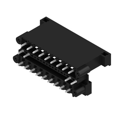 1829080000 - 5.08mm Male PCB Connector, 18 Poles, Black Flange Design  (Pack of 20)