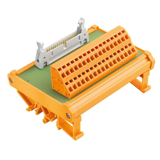 8537150000 - 50-Pole IEC Connector, 145mm Wide, Tension-Clamp