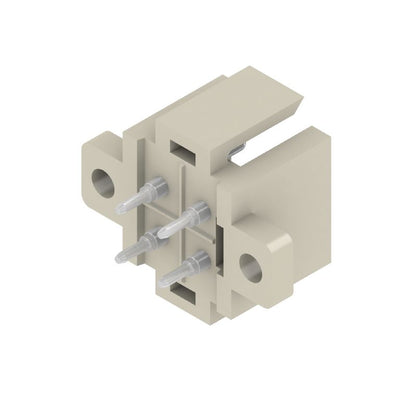 1413900000 - 4-Pole Male PCB Connector with 5mm Pitch and 4.5mm Pins  (Pack of 100)