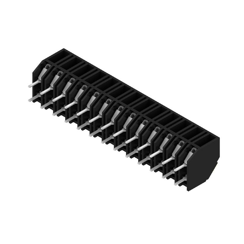 1884470000 - 5mm PCB Terminal, 13 Poles, 135° Angle, Push-In Mechanism  (Pack of 8)