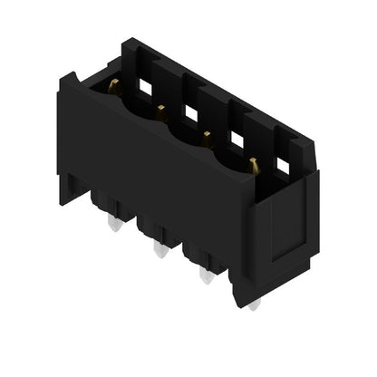 2447870000 - 5.08mm Black PCB Connector with 4 Poles & 3.2mm Pins  (Pack of 100)