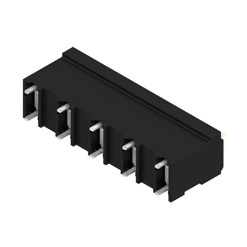 1869850000 - 7.62mm Black 5-Pole PCB Terminal with 1.5mm Push-In Connection  (Pack of 15)