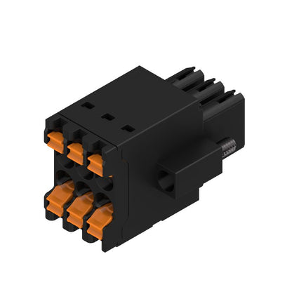 1277870000 - 3.50mm Female PCB Connector, 6 Poles, Push-In Design  (Pack of 75)