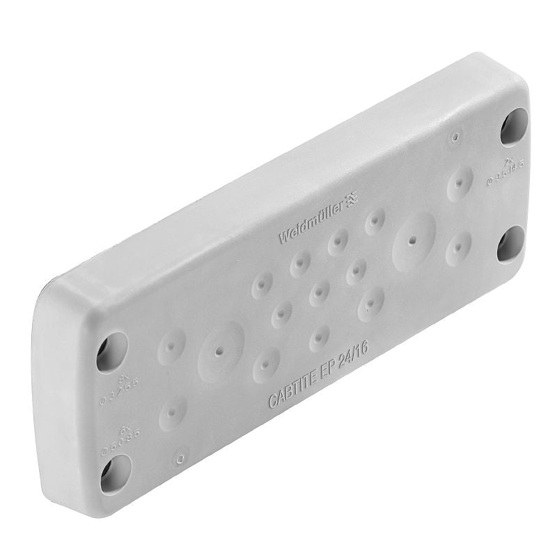 2779330000 - TPE Cable Entry Plate, IP66, 58mm High, Grey  (Pack of 10)