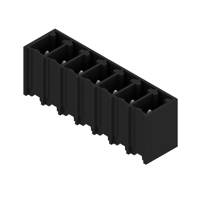 1864320000 - 3.81mm Male PCB Connector, 7 Poles, Tinned, Black  (Pack of 300)