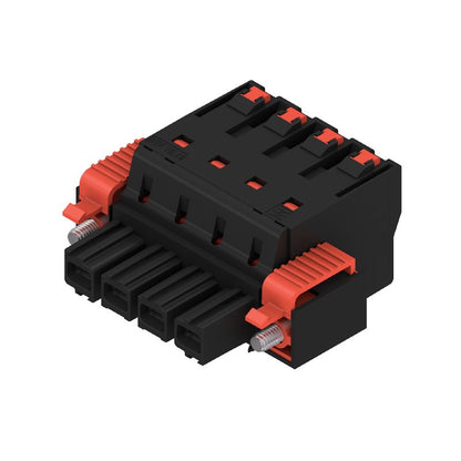 2493360000 - 10.16mm 4-Pole Female PCB Connector with Push-in System  (Pack of 20)