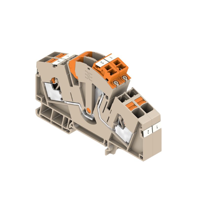 2710190000 - 30A Insulated Orange Cross-Connector with 8.1mm Pitch  (Pack of 25)
