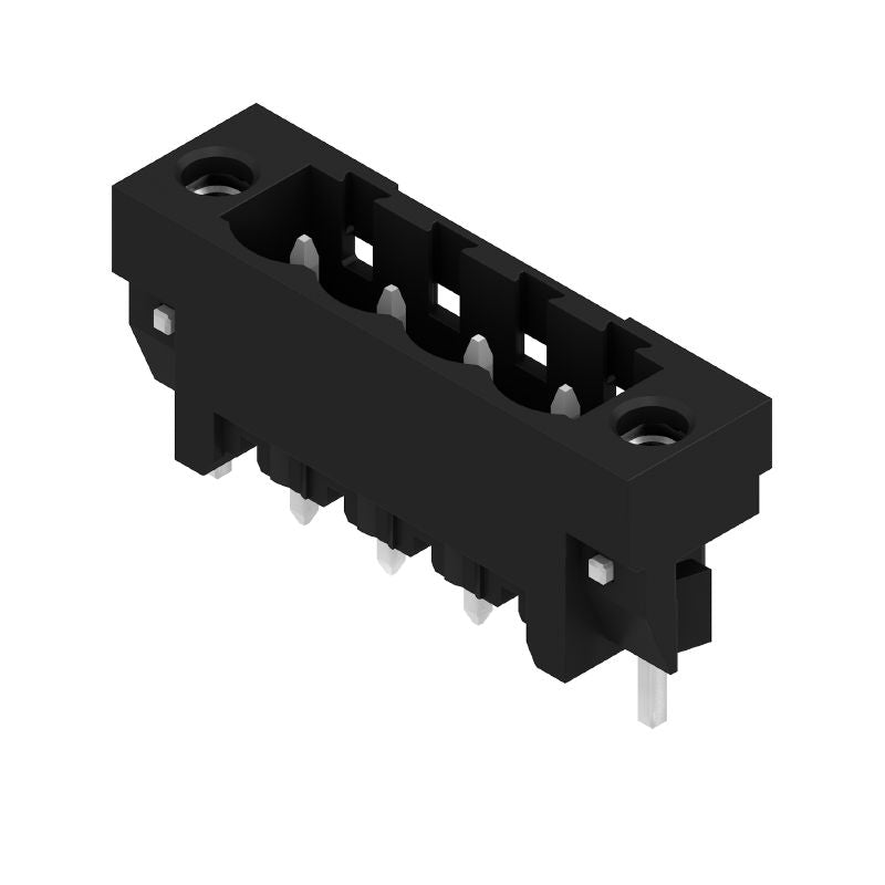 1838460000 - 5.08mm Pitch Black PCB Plug-In Connector, 4 Poles, 180°  (Pack of 60)