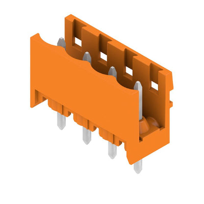 2496290000 - 5.08mm 4-Pole THT PCB Connector, 180° Angle, Orange  (Pack of 100)