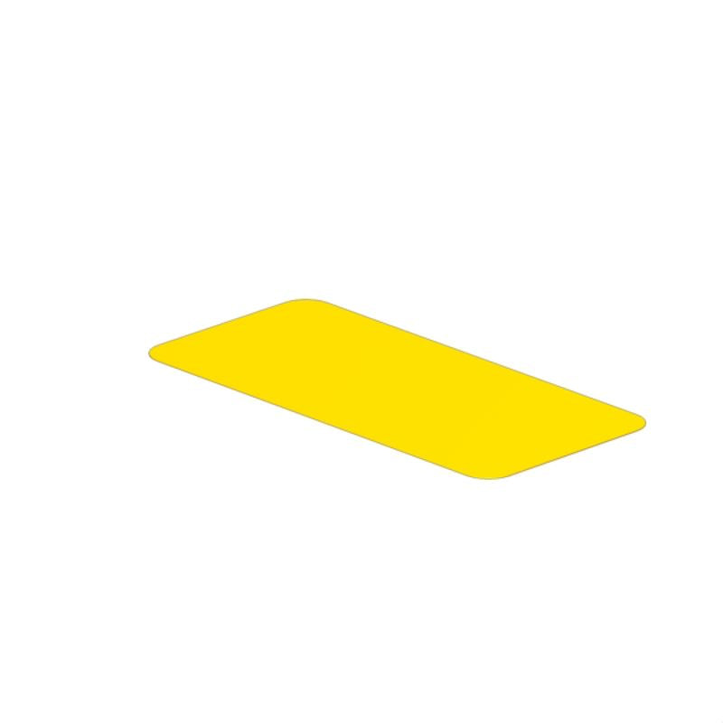 1027620000 - 8mm Self-Adhesive Yellow Device Markers for Thermal Printing