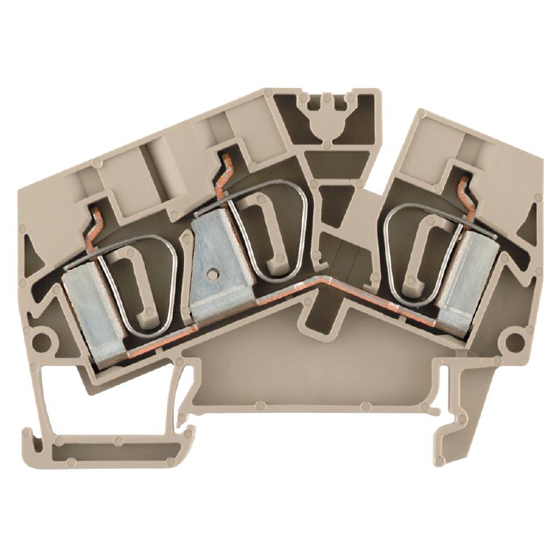 1771410000 - Dark Beige Feed-Through Terminal 6mm², 800V, 41A  (Pack of 50)