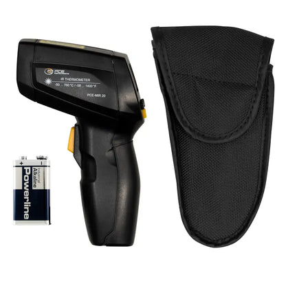PCE-MIR 20 - Double Laser Thermometer, -50 to +760 °C Range, Backlit Display