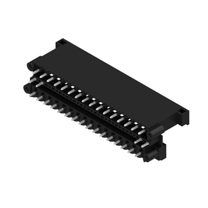 1866320000 - 5.08mm 32-Pole Male Header Connector with 180° Flange  (Pack of 12)