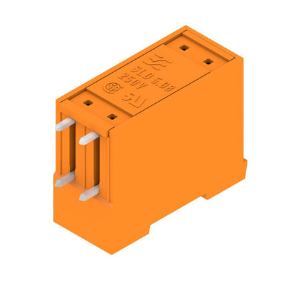 1601790000 - 5.08mm 4-Pole THT PCB Connector, 90° Angle, Tinned Orange  (Pack of 50)