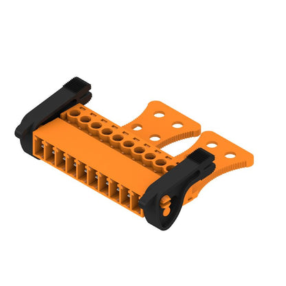 2444290000 - 3.81mm 10-Pole PCB Male Plug Connector with Clamping Yoke  (Pack of 50)