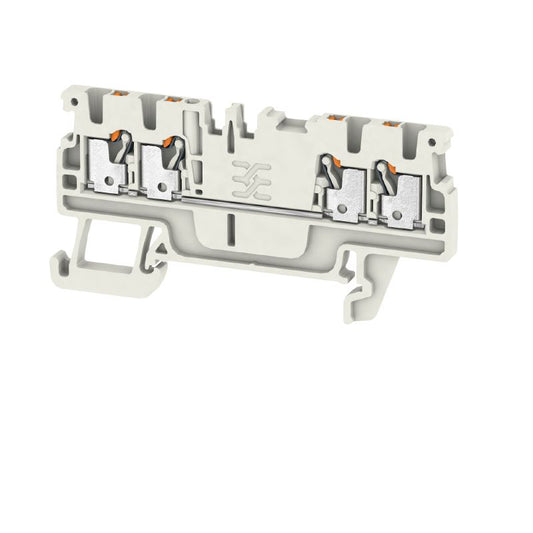 2534420000 - Light Grey PUSH IN Terminal for 1.5mm² Wire, 500V, 17.5A  (Pack of 100)