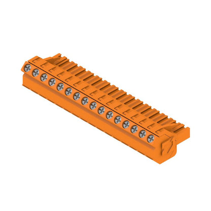 1945890000 - 5.08mm Female PCB Connector, 16 Poles, 225° Angle  (Pack of 18)