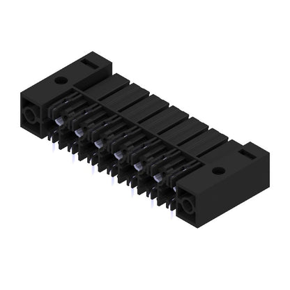 1929570000 - 7-Pole Black PCB Female Header Connector with Flange  (Pack of 50)