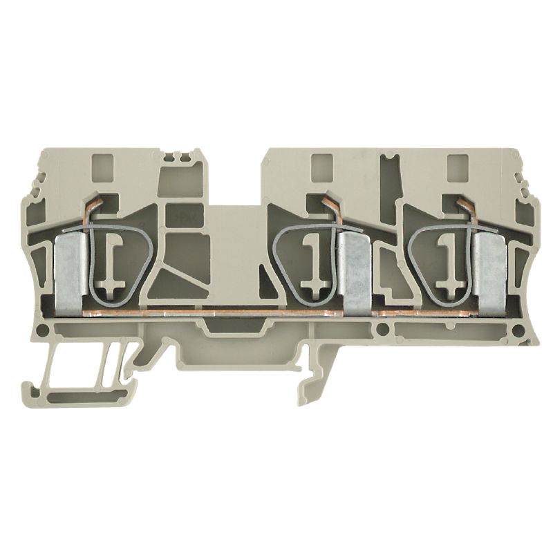 1767690000 - 10 mm² Tension-Clamp Dark Beige Terminal, 57 A, 800 V  (Pack of 20)