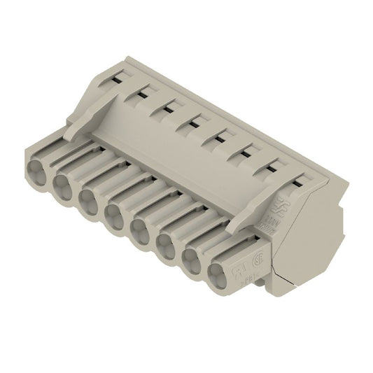 2448990000 - 8-Pole PCB Connector with 225° Angle and 4mm² Clamping  (Pack of 42)
