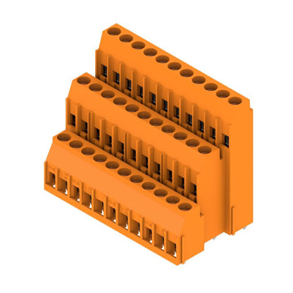 1979130000 - 5.08mm PCB Terminal Block, 33 Poles, 90° Orientation  (Pack of 10)