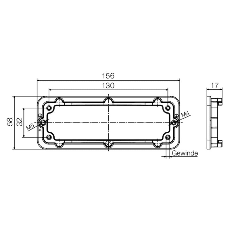 1110920000 - HDC Enclosure IP68 with Clamping Yoke Connection