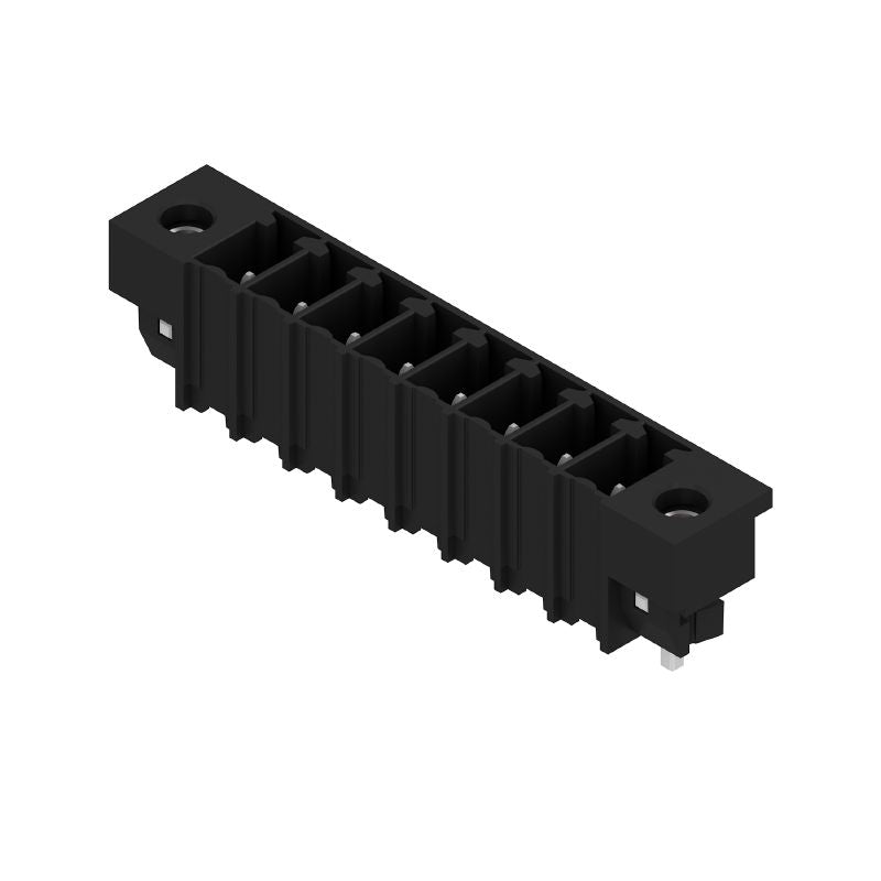 1864130000 - 3.81mm 8-Pole PCB Male Connector, Solder Flange, 180° Angle  (Pack of 50)