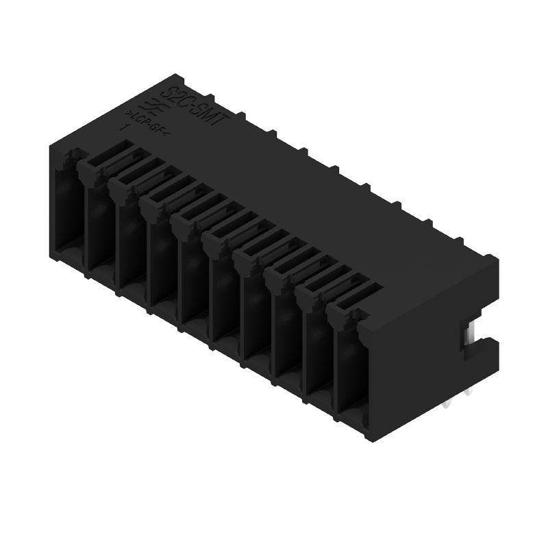 1289340000 - 3.50mm 20-Pole Male PCB Connector, 90° Angle, Black Finish  (Pack of 48)