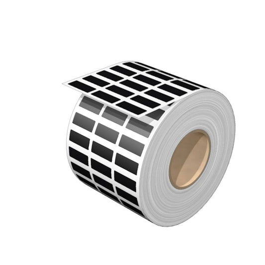 2005170000 - Black Self-Adhesive 8x20 mm Markers, RoHS Compliant  (Pack of 3000)